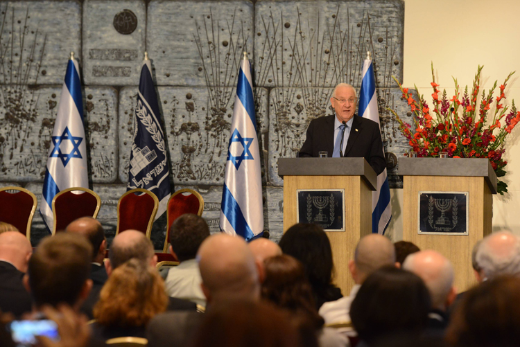 The Israeli president Mr. Reuven (Ruvi) Rivlin